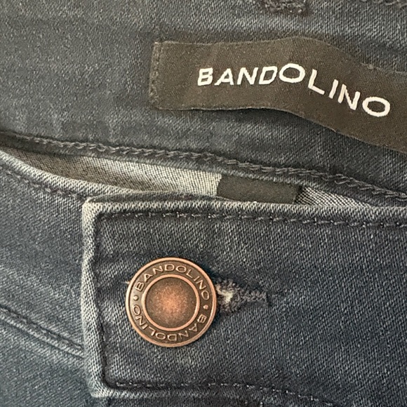 Bandolino Women's 14 Dark Blue Amy Straight leg Jeans - Picture 8 of 8